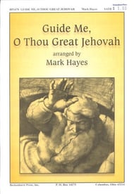 Guide Me, O Thou Great Jehovah SATB choral sheet music cover Thumbnail